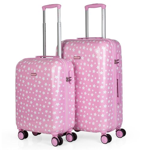 Valises De Voyage Pour Enfants 4 Roues Avec Voiture. Polycarbonate Imprimé. 2 Tailles: Petit Et Moyen. Rigide Confortable Et Léger. Belle Conception. 702400