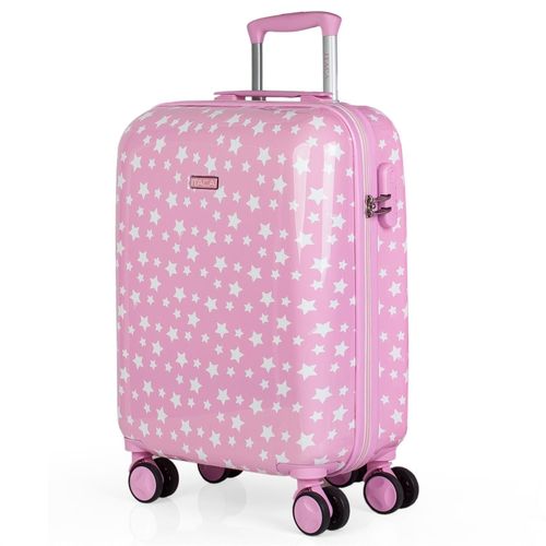 Valise De Voyage Pour Enfants 4 Roues Avec Voiture. Polycarbonate Imprimé. Rigide Confortable Et Léger. Belle Conception. Cabine. 702450