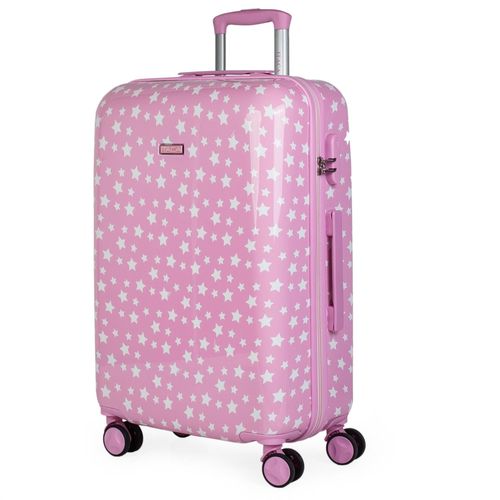 Valise De Voyage Pour Enfants 4 Roues Avec Voiture. Polycarbonate Imprimé. Rigide Confortable Et Léger. Belle Conception. 702460