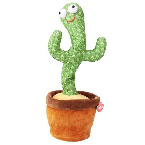 Cactus Dansant Avec Éclairage De Haut-Parleur De 120 Chansons Et Enregistrement De Cactus Chantant Et Répétez Vos Mots Cadeau Pour Enfants Enfants