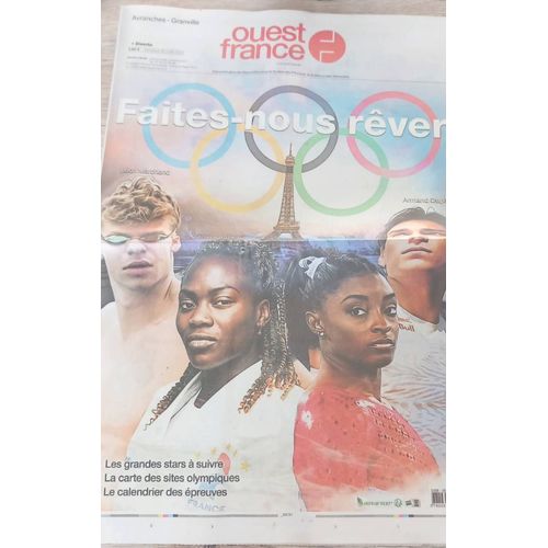 Ouest France Special Jo Paris 2024