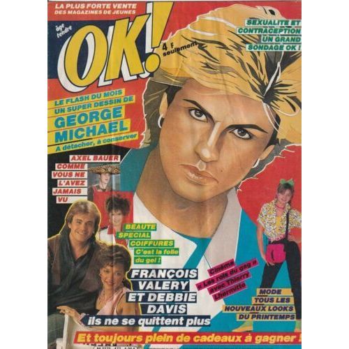 Sheila Au Zenith 1p/ Francois Valery & Debbie Davis 1p/ Axel Bauer 1p/ Articles Photos Harrison Ford , David Bowie , David Soul , Michael Jackson , Boy George , Michel Jonasz , Les Coco Girls , 477