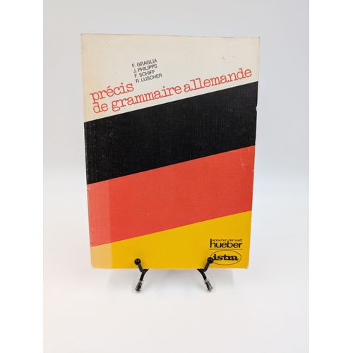 Livre Précis De Grammaire Allemande (F. Garglia, J. Philipps…)