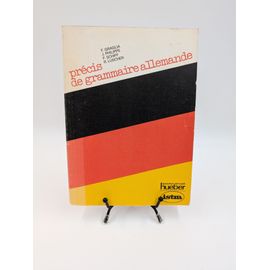 Livre Précis De Grammaire Allemande (F. Garglia, J. Philipps…)