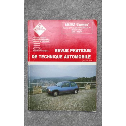 Revue Pratique De Technique Automobile Renault Super Cinq