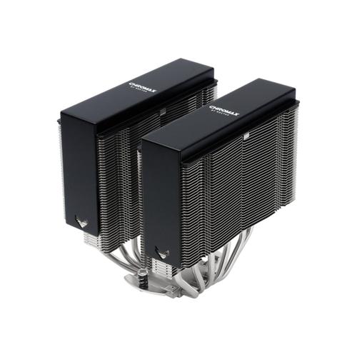 Noctua chromax NA-HC4 - Kit de couvercle de radiateur - chromax.black - pour Noctua NH-D15, NH-D15S