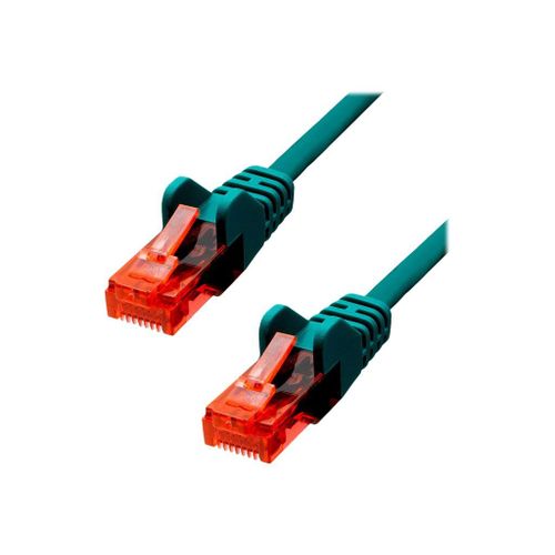 ProXtend - Cordon de raccordement - RJ-45 (M) pour RJ-45 (M) - 7 m - 5 mm - UTP - CAT 6 - IEEE 802.3af - démarré, sans crochet, bloqué - vert