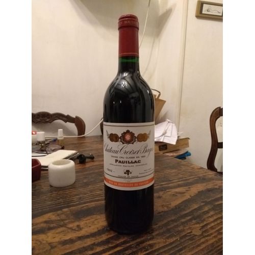 Vin Rouge, Pauillac, Château Croizet Bages 1992
