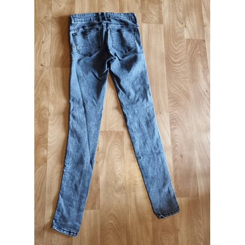 Jean Slim Jennyfer Noir Délavé Taille 32 Femme Ou Fille