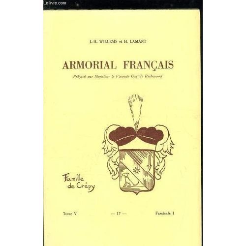 Armorial Français N° 17 - Croix À Croix