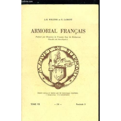 Armorial Français N° 26 - Cuinghien À Cunolio (Cuinière, Cuino, Cuirblanc, Cuiret, Cuis, Cuisac, Cuisard, Cuise, Cuissard, Cuisse, Cuisset, Cuissotte, Cullan, Cullant, ...)