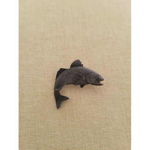Broche Poisson Ombrine Ocellée
