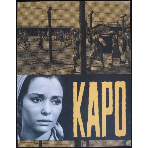Kapo - Film 1960 De Gillo Pontecorvo Avec Laurent Terzieff , Emmanuelle Riva , Susan Strasberg - Livret De Cinéma Original - 8 Pages Chaque Page 24x31 Cm - Dossier De Presse - Guerre Mondiale