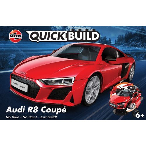 Airfix Quickbuild Audi R8 Coupé-Airfix Quickbuild Audi R8 Coupé (Airfix)
