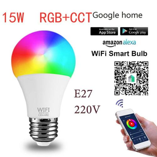 Ampoule Led Avec Télécommande Ir, Lampe D'éclairage Intelligente Ic, E27 B22, Bluetooth Rgb Cct, 2020