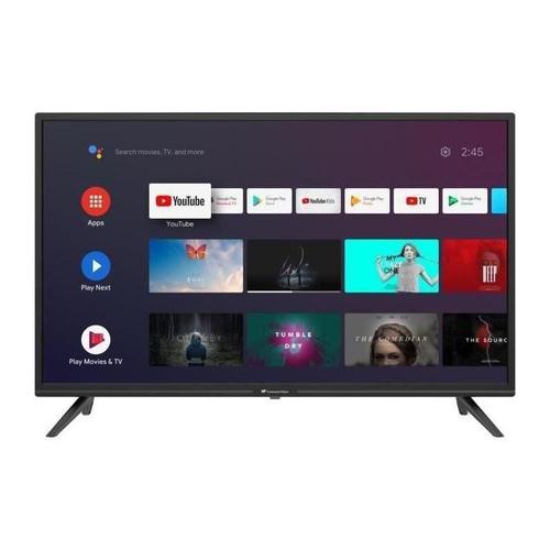 CONTINENTAL EDISON TV LED 32" 81cm Téléviseur HD Android WiFi Bluetooth