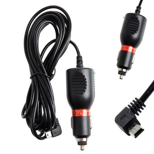 Chargeur D'alimentation Cc Pour Véhicule, Mini Câble Usb Pour Garmin Gps Nuvi, 1,5 A