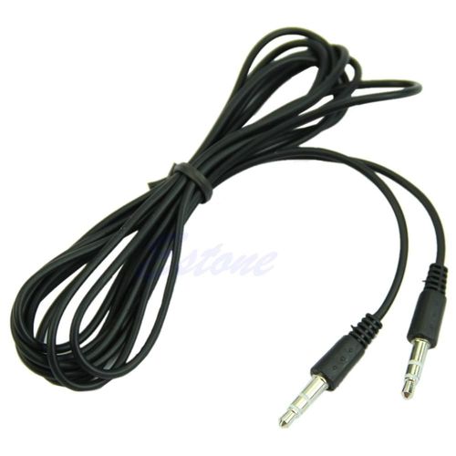 Câble auxiliaire stéréo mâle vers mâle, 3.5mm, pour PC, iPod, MP3, voiture, 2M