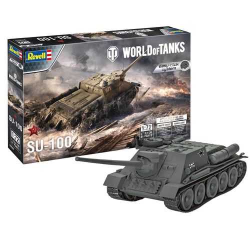 Easy-Click Su-100 "World Of Tanks-Revell