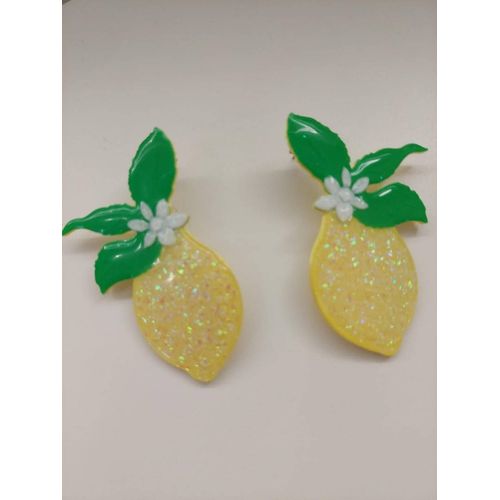 Boucles D'oreilles Citrons