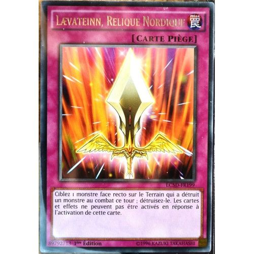 Carte Yu-Gi-Oh Lc5d-Fr199 Laevateinn, Relique Nordique Neuf Fr