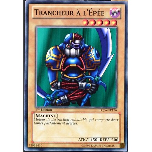 Carte Yu-Gi-Oh Lcjw-Fr176 Trancheur À L'epée (Sword Slasher) - Commune Neuf Fr