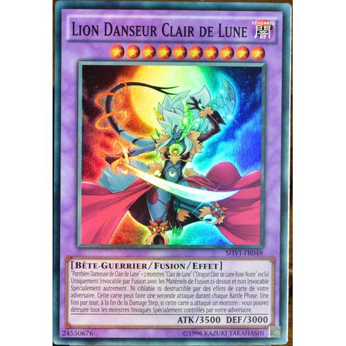 Carte Yu-Gi-Oh Shvi-Fr048 Lion Danseur Clair De Lune (Lunalight Leo Dancer) - Super Rare Neuf Fr