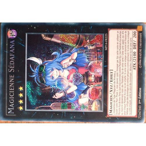 Carte Yu-Gi-Oh Mp14-Fr225 Magicienne Sédafana (Downerd Magician) - Secret Rare Neuf Fr