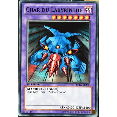 Carte Yu-Gi-Oh Lcjw-Fr230 Char Du Labyrinthe (Labyrinth Tank) - Commune Neuf Fr