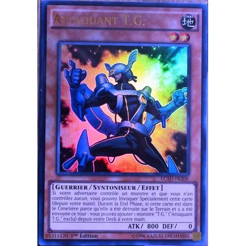 Carte Yu-Gi-Oh Lc5d-Fr206 Attaquant T.G. (T.G. Striker) - Ultra Rare Neuf Fr