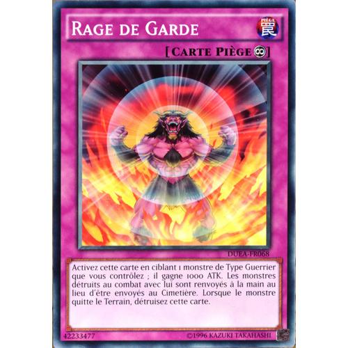 Carte Yu-Gi-Oh Duea-Fr068 Rage De Garde (Battleguard Rage) - Commune Neuf Fr