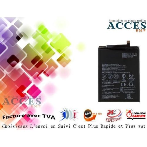 Originale Batterie Huawei Pour P30 Lite Hb356687ecw
