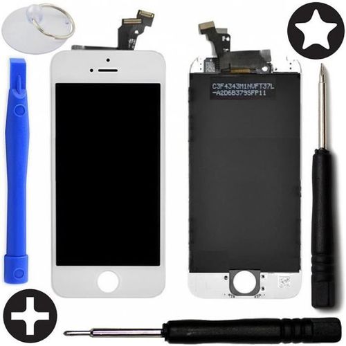 Vitre Tactile + Ecran Lcd Retina Original Pour Iphone 6 Blanc + Outils