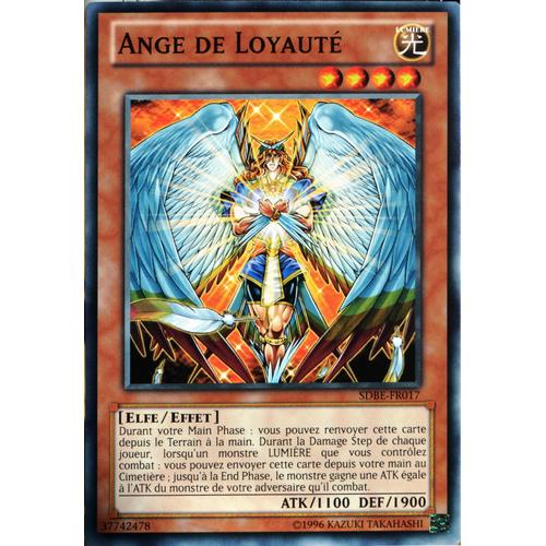 Carte Yu-Gi-Oh Sdbe-Fr017 Ange De Loyauté Commune Neuf Fr