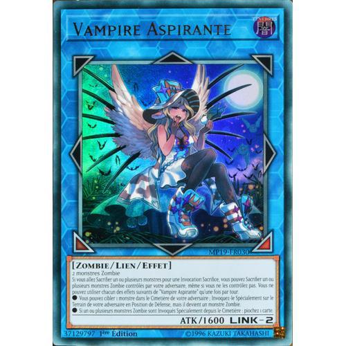 Carte Yu-Gi-Oh Mp19-Fr030 Vampire Aspirante Ultra Rare Neuf Fr