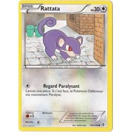 Carte Pokémon 104/149 Rattata Frontières Franchies Neuf Fr