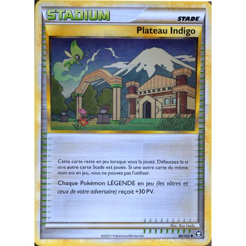 Carte Pokémon 86/102 Plateau Indigo Hs Triomphe Neuf Fr