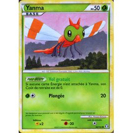Carte Pokémon 84/102 Yanma 50 Pv Hs Triomphe Neuf Fr