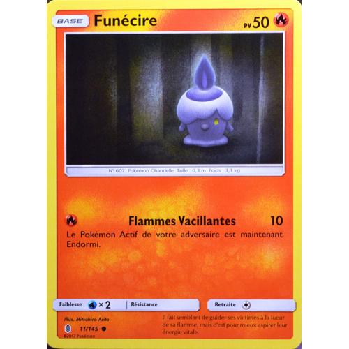 Carte Pokémon 11/145 Funécire 50 Pv Sl2 - Soleil Et Lune - Gardiens Ascendants Neuf Fr