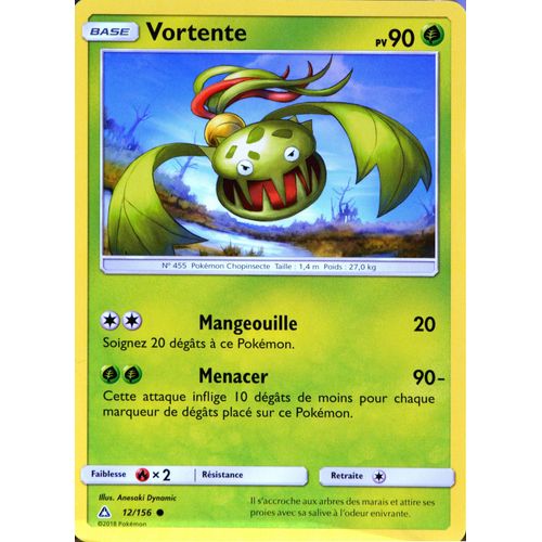 Carte Pokémon 12/156 Vortente Sl5 - Soleil Et Lune - Ultra Prisme Neuf Fr