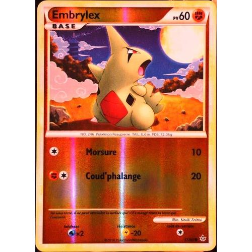 Carte Pokémon 51/95 Embrylex 60 Pv Hs Déchainement Neuf Fr