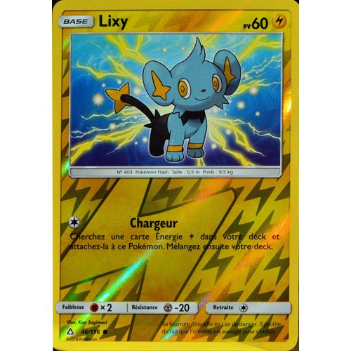 Carte Pokémon 46/156 Lixy - Reverse Sl5 - Soleil Et Lune - Ultra Prisme Neuf Fr