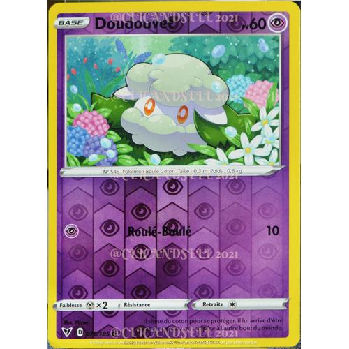 Carte Pokémon 075/185 Doudouvet ? Eb04 - Épée Et Bouclier  Voltage Éclatant Neuf Fr