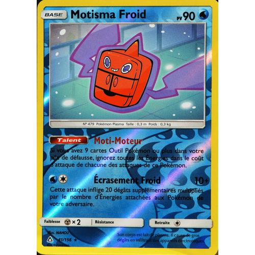 Carte Pokémon 41/156 Motisma Froid - Reverse Sl5 - Soleil Et Lune - Ultra Prisme Neuf Fr