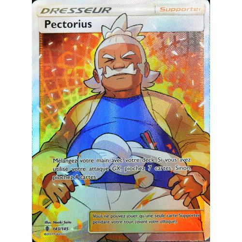 Carte Pokémon 143/145 Pectorius Sl2 - Soleil Et Lune - Gardiens Ascendants Neuf Fr