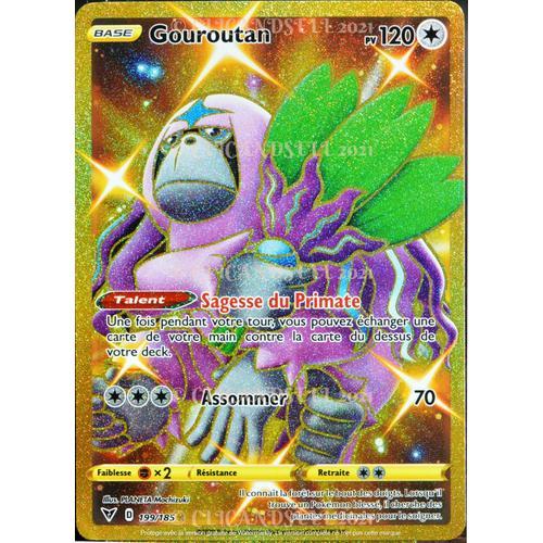 Carte Pokémon 199/185 Gouroutan Eb04 - Épée Et Bouclier  Voltage Éclatant Neuf Fr