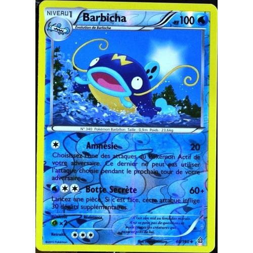 Carte Pokémon 40/160 Barbicha 100 Pv Reverse Série Xy05 - Primo Choc Neuf Fr