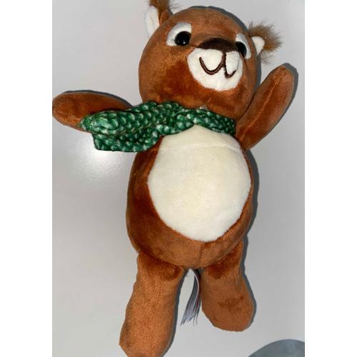 Doudou Peluche Ecureuil Kinder