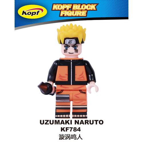 Naruto Figurine Action 8pcs Naruto Sasuki Utachi Bloc de Construction jouet  Compatible avec Lego Jouet Pour Enfans