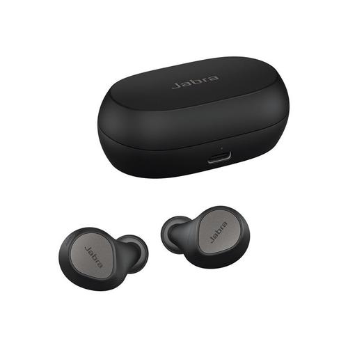 Jabra Elite 7 Pro - Écouteurs sans fil avec micro - intra-auriculaire - Bluetooth - Suppresseur de bruit actif - isolation acoustique - noir titane